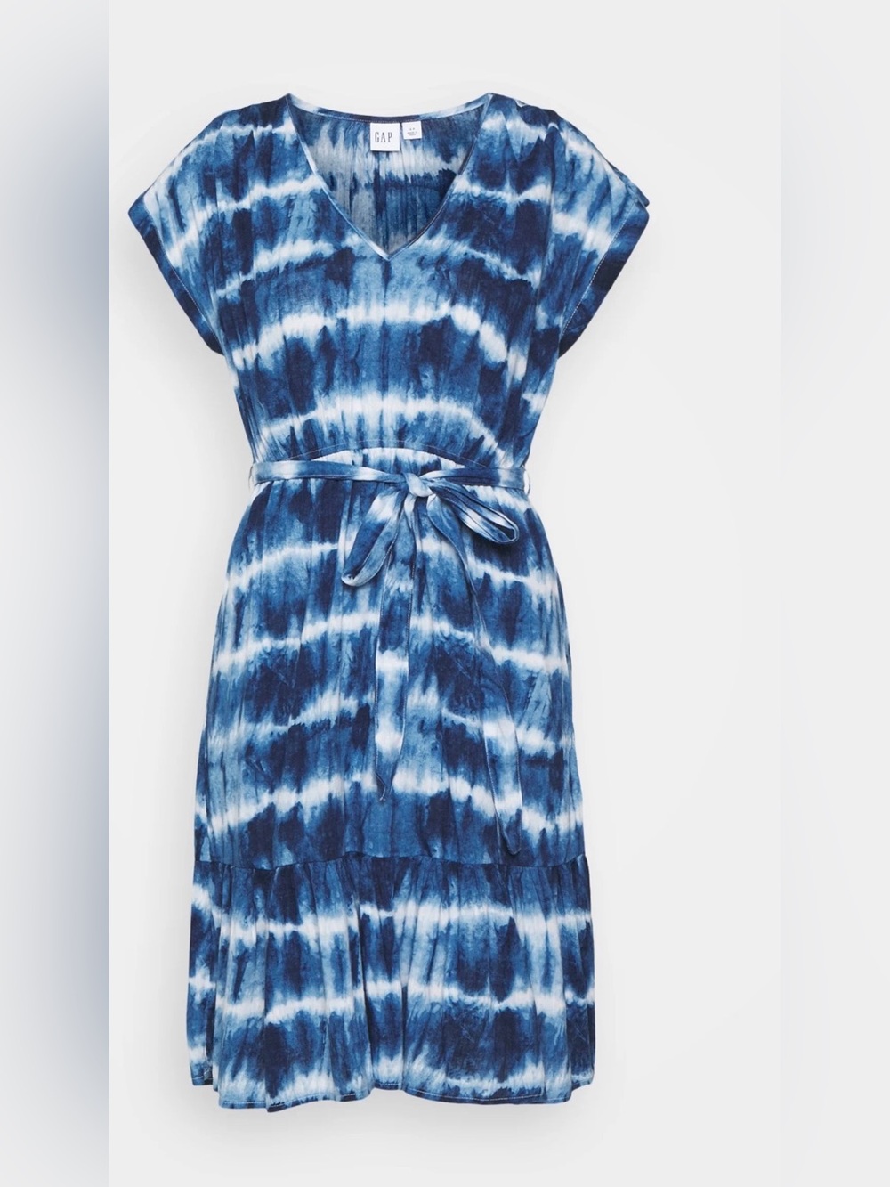 Gap Blue Tie Dye Midi Dress